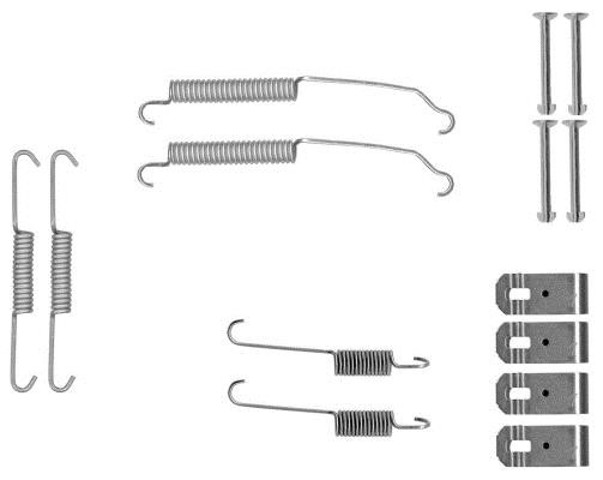 Comprar Kit de montaje de zapatas de freno traseras Mazda 2  DE a bajo precio