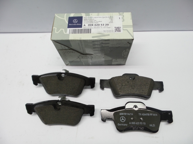 MERCEDES A0084205320 Pastillas de freno traseras  en stock Valencia