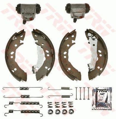 TRW BK2607 Juego de zapatas de freno traseras de tambor con cilindros completo  disponible Valladolid