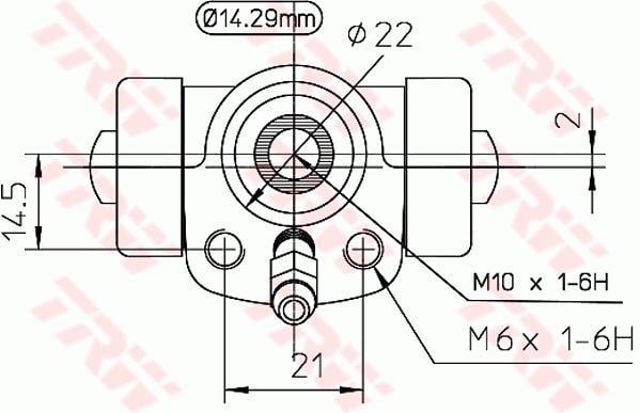 BWA108 Cilindro de freno de rueda trasera comprar Almería