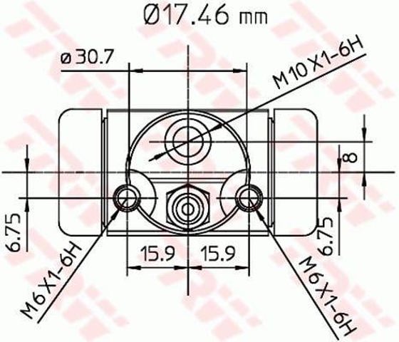Bombín de freno de rueda trasero A  hatchback (1997-2004) original desde 16,83 €