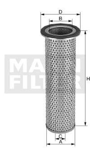 Filtro de aire C12100X MANN