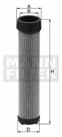 Filtro de aire coche CF1414 MANN