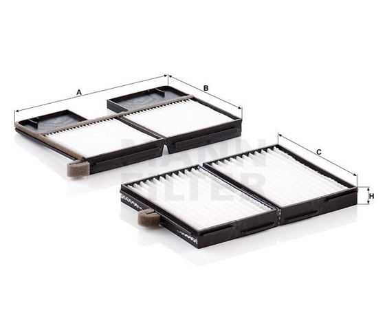 MANN CU210012 Filtro de habitáculo  comprar en Murcia