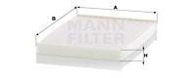 MANN CU24027 Filtro de habitáculo  en stock Valencia
