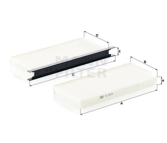MANN CU24182 Filtro de habitáculo comprar Tarragona