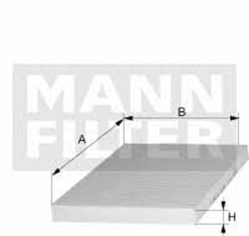 CU50001 MANN Filtro de habitáculo  en stock Gandía