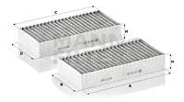 CUK260282 Mann-Filter