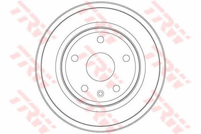 Tambor de freno trasero para Opel Zafira  (F75)
