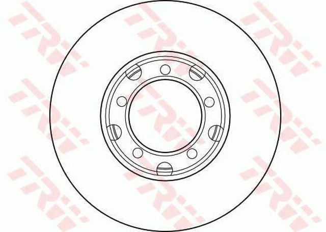 Frenos delanteros DF1577 TRW