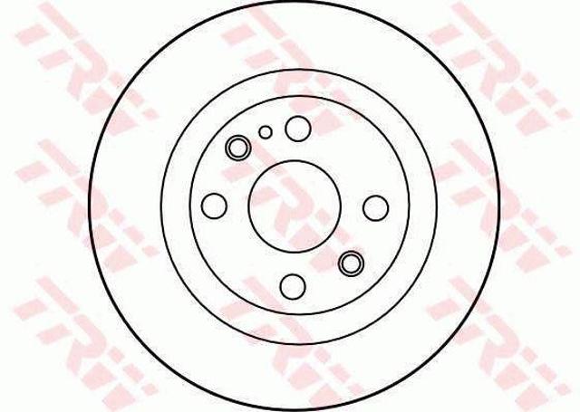 Disco de freno trasero Mazda 323 BG