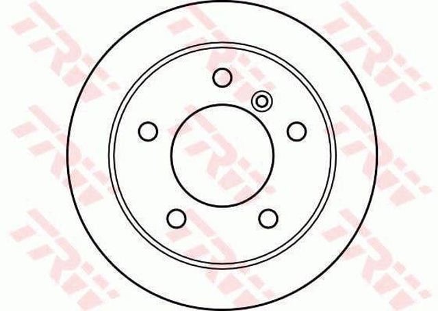 TRW DF4087S Disco de freno trasero comprar Barcelona