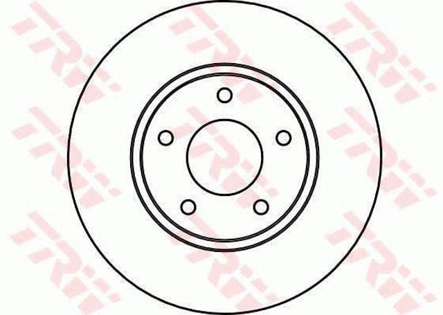 Frenos delanteros DF4095 TRW