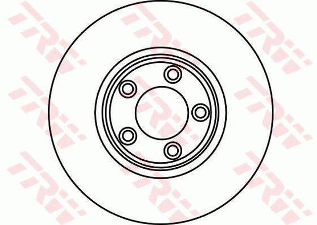 DF4106 TRW Disco de freno trasero comprar Madrid