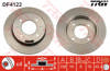 Discos de freno DF4122 TRW