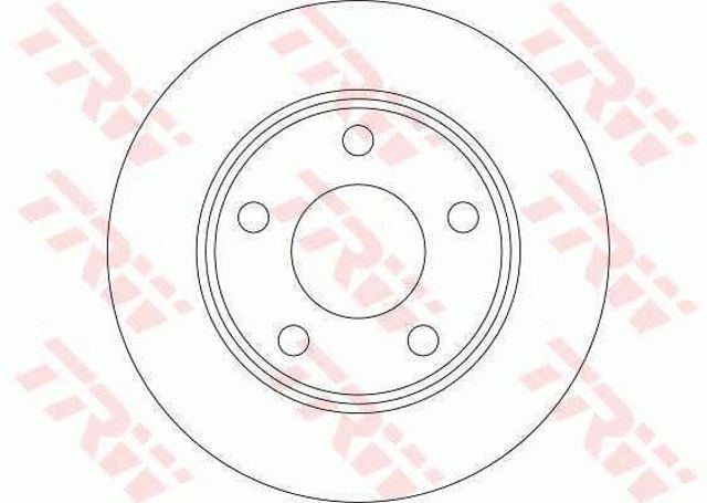 DF4126 Disco de freno trasero  en stock Sabadell