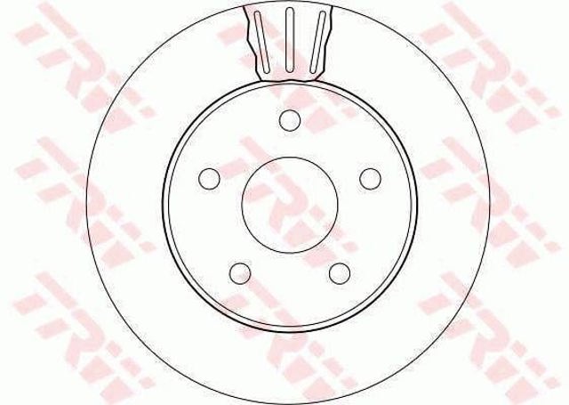 Freno de disco delantero Jeep Cherokee 2 XJ