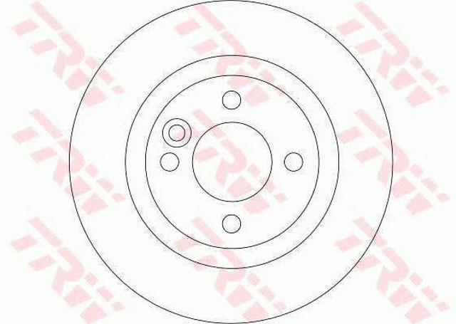 TRW DF4198 Disco de freno trasero comprar Barcelona