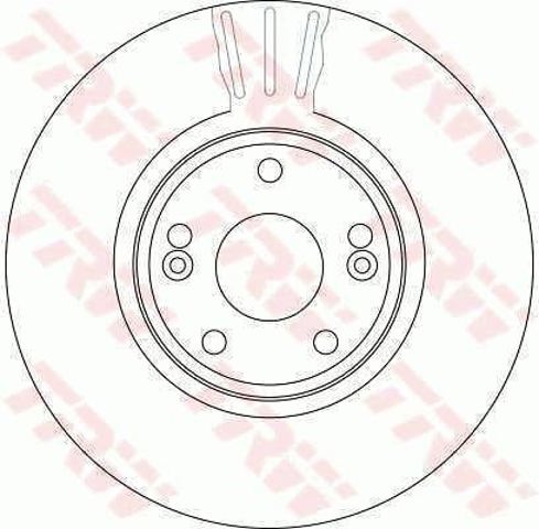 DF4229S TRW Disco de freno  en stock Huelva