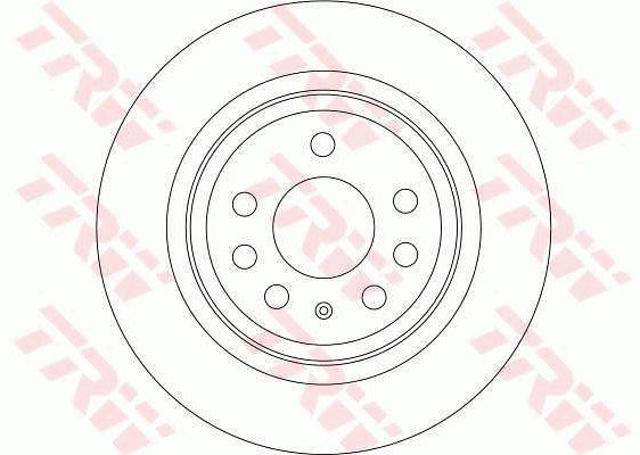 DF4284 Disco de freno trasero  comprar en Pontevedra
