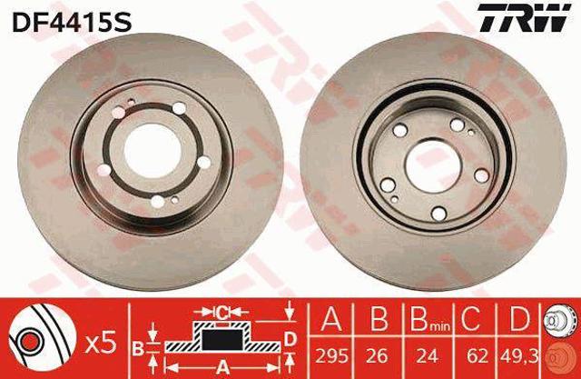 DF4415S Disco de freno comprar Girona