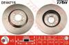 Disco de freno DF4471S TRW