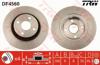 Freno de disco trasero DF4560 TRW