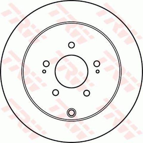 TRW DF4963 Disco de freno trasero comprar Barcelona
