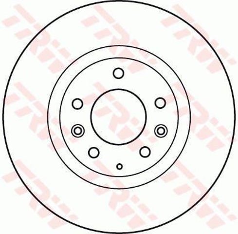 Frenos delanteros DF4968S TRW