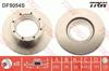 Disco de freno trasero DF5054S TRW