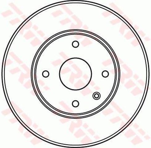DF6031 TRW Disco de freno delantero  disponible Alicante