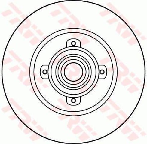 DF6042BS Disco de freno trasero comprar Almería