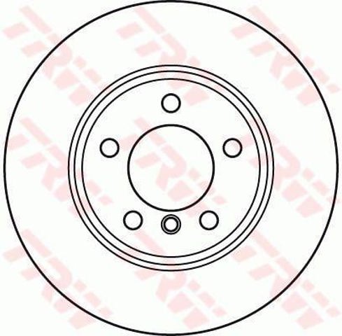 Disco de freno delantero DF6119S TRW