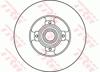 Frenos traseros DF6128BS TRW