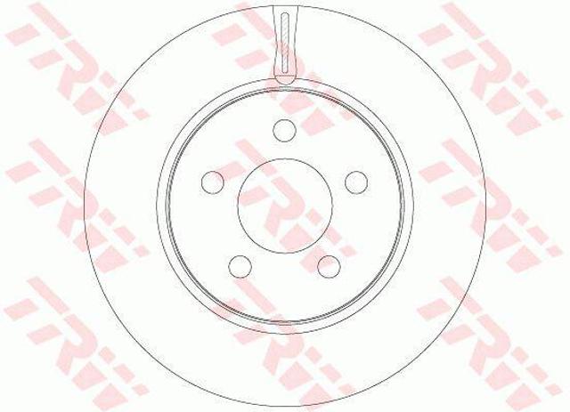 Frenos delanteros DF6264 TRW