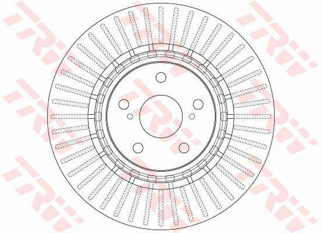 TRW DF6265 Disco de freno delantero  disponible Lugo