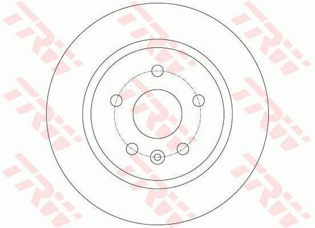 TRW DF6340 Disco de freno trasero  comprar en Murcia
