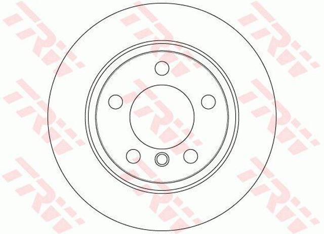 DF6353 TRW Disco de freno trasero comprar Madrid