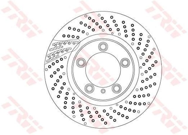 Comprar Disco de freno delantero Porsche 911 991 a bajo precio