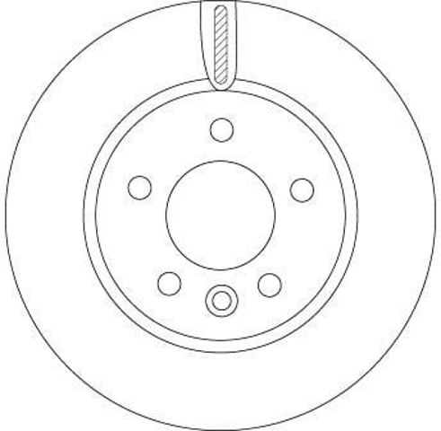 Disco de freno delantero Crafter  bus (2016-2026) original desde 77,05 €