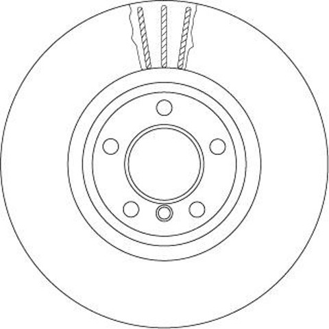 Disco de freno delantero 5  sedán (2009-2016) original desde 98,10 €
