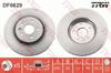 Discos de freno DF6629 TRW