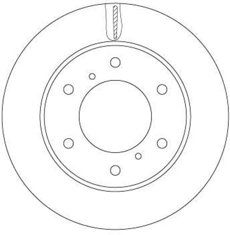 DF6735 TRW Disco de freno comprar Alcalá