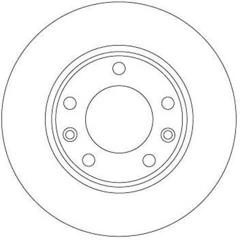 DF6910 TRW Disco de freno trasero  comprar en Jaén