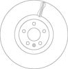 Discos de freno DF6939S TRW