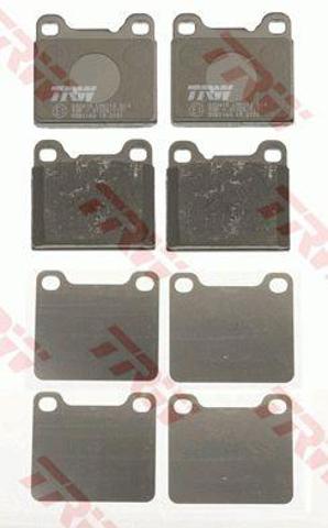 GDB1160 TRW Pastillas de freno traseras  en stock Gandía