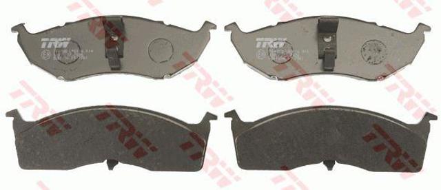 GDB1236 TRW Pastillas de freno delanteras de disco  disponible Ourense