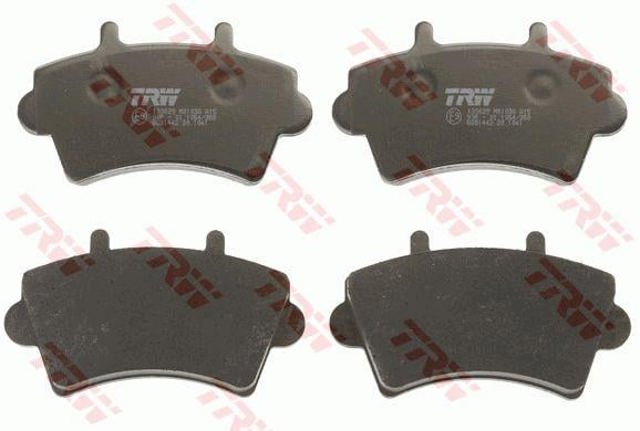 TRW GDB1442 Pastillas de freno delanteras de disco  disponible España