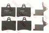 Pastillas freno traseras GDB1450 TRW