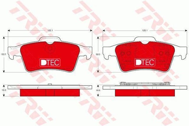 GDB1469DTE Pastillas de freno traseras de disco  comprar en Reus